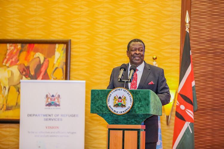 Mudavadi to donors: Support farmers by buying relief food locally Mudavadi to donors: Support farmers by buying relief food locally