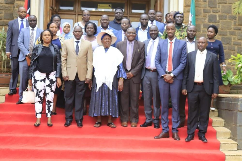 Governor Bii meets President Ruto's mother Mama Sarah on development Governor Bii meets President Ruto's mother Mama Sarah on development