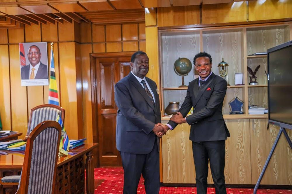 Salasya seeks help from Mudavadi over Mumias sugar fall Salasya seeks help from Mudavadi over Mumias sugar fall