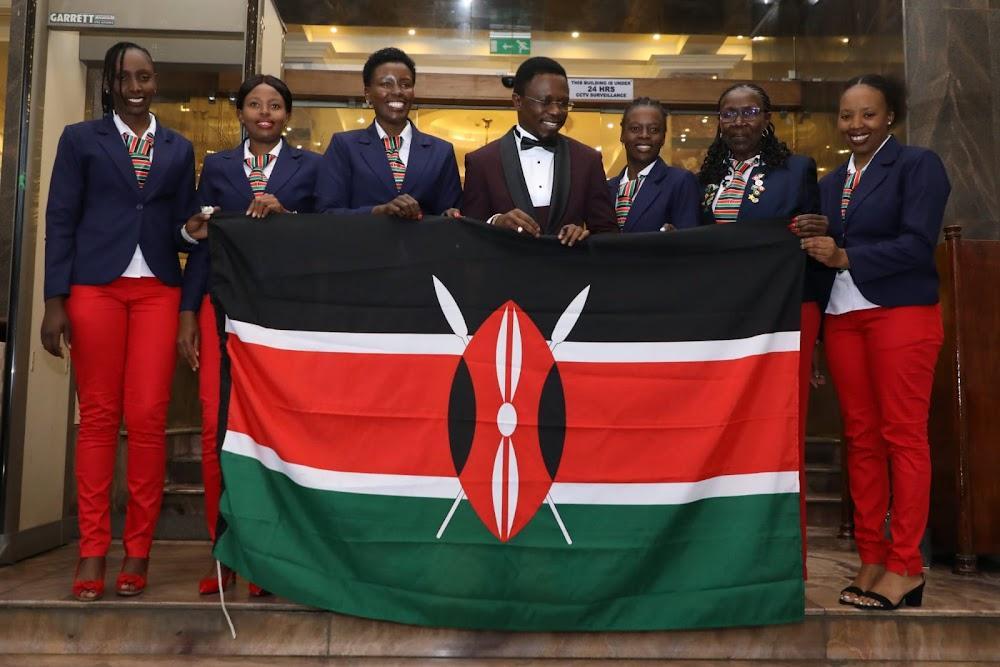 Seven lady players to fly Kenyan flag in Zimbabwe show Seven lady players to fly Kenyan flag in Zimbabwe show