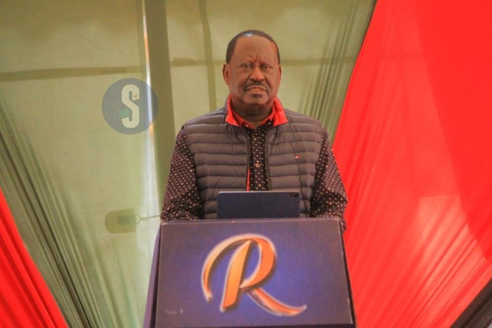 No one fears death - Raila tells Ruto No one fears death - Raila tells Ruto