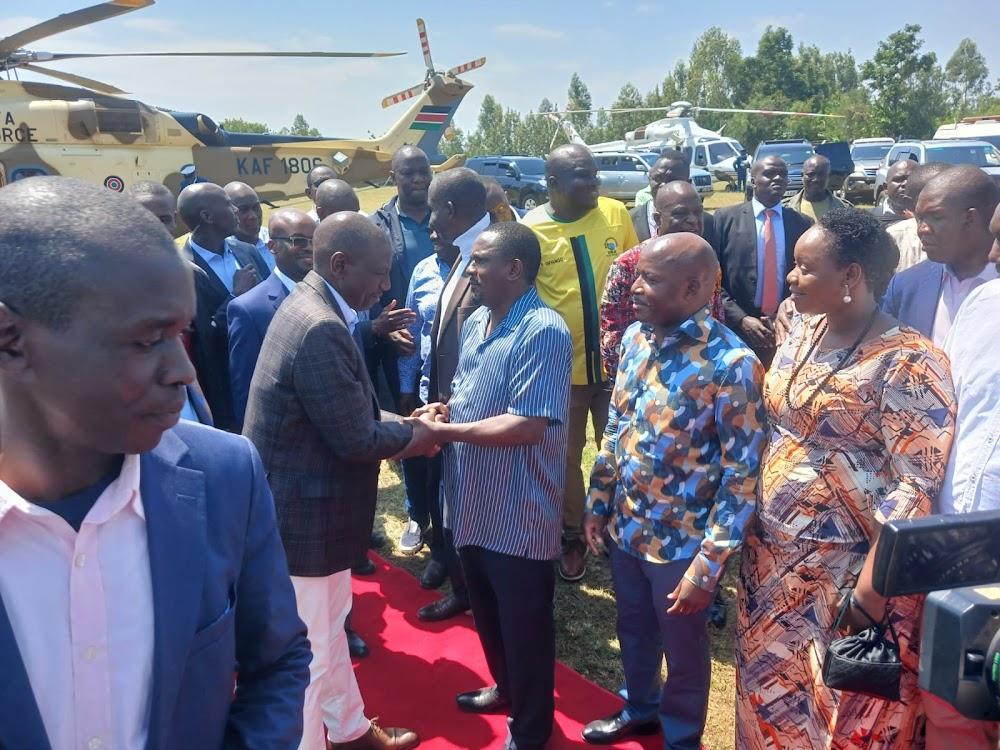 ODM rebels join Ruto at Omollo function despite warning letters ODM rebels join Ruto at Omollo function despite warning letters