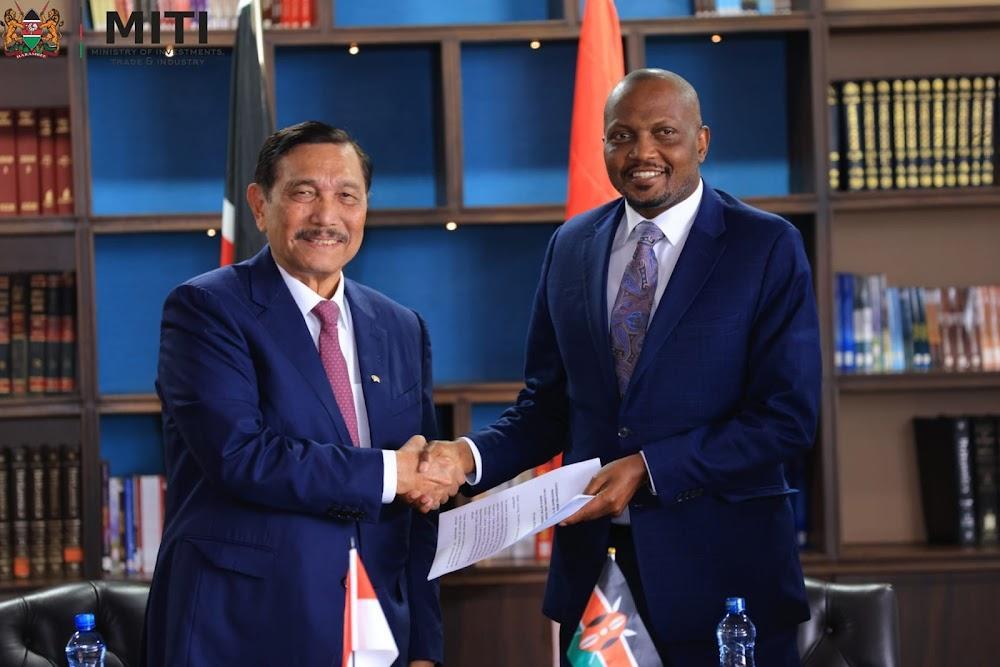 Kenya–Indonesia pursue trade deals to promote ties Kenya–Indonesia pursue trade deals to promote ties