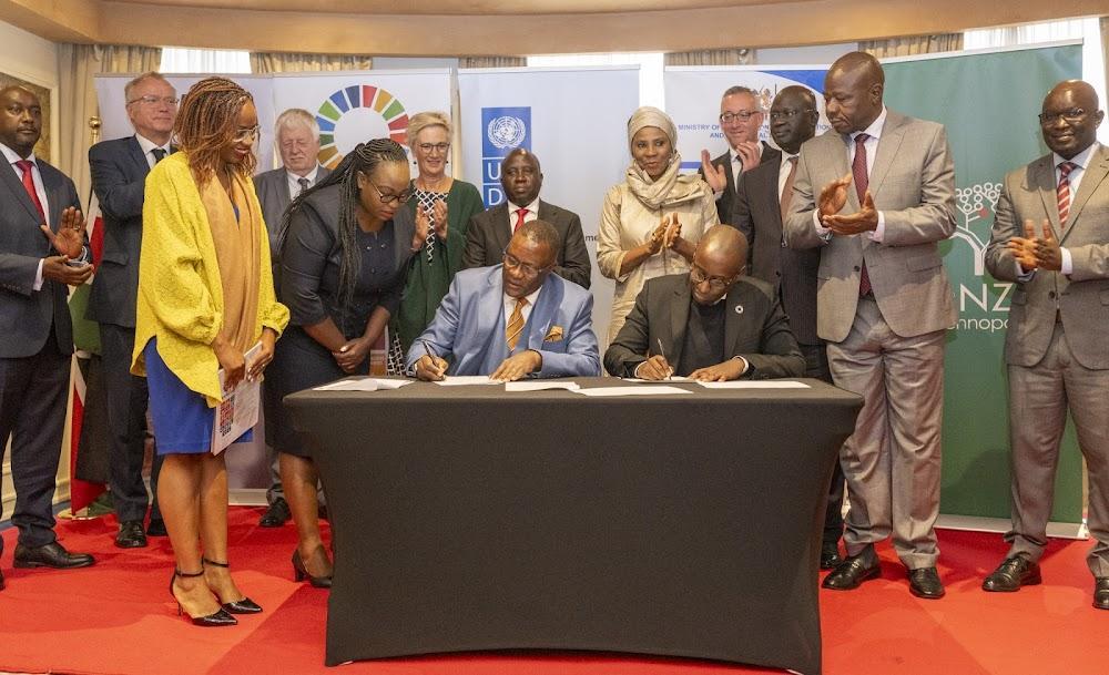 Kenya and UNDP sign digital inclusion deal Kenya and UNDP sign digital inclusion deal