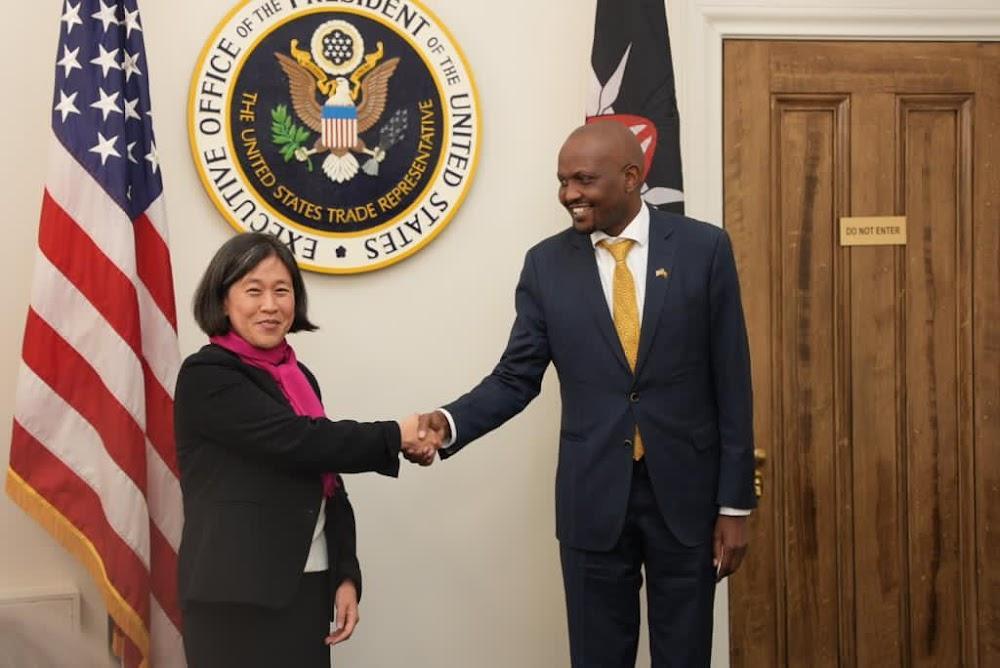US trade rep in Nairobi as Kenya's solo deals worry EAC block US trade rep in Nairobi as Kenya's solo deals worry EAC block