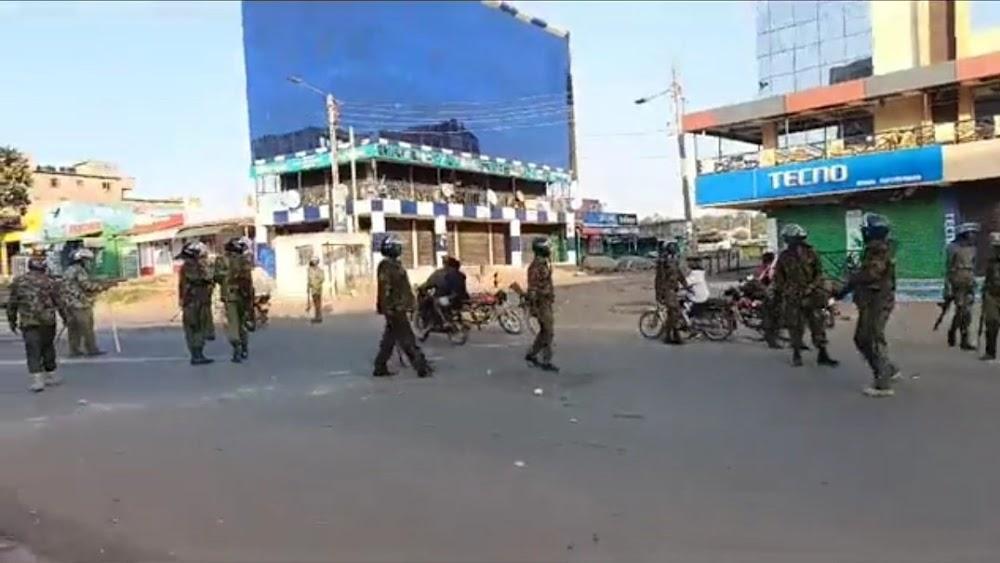 Two shot in anti government protests in Migori Two shot in anti government protests in Migori