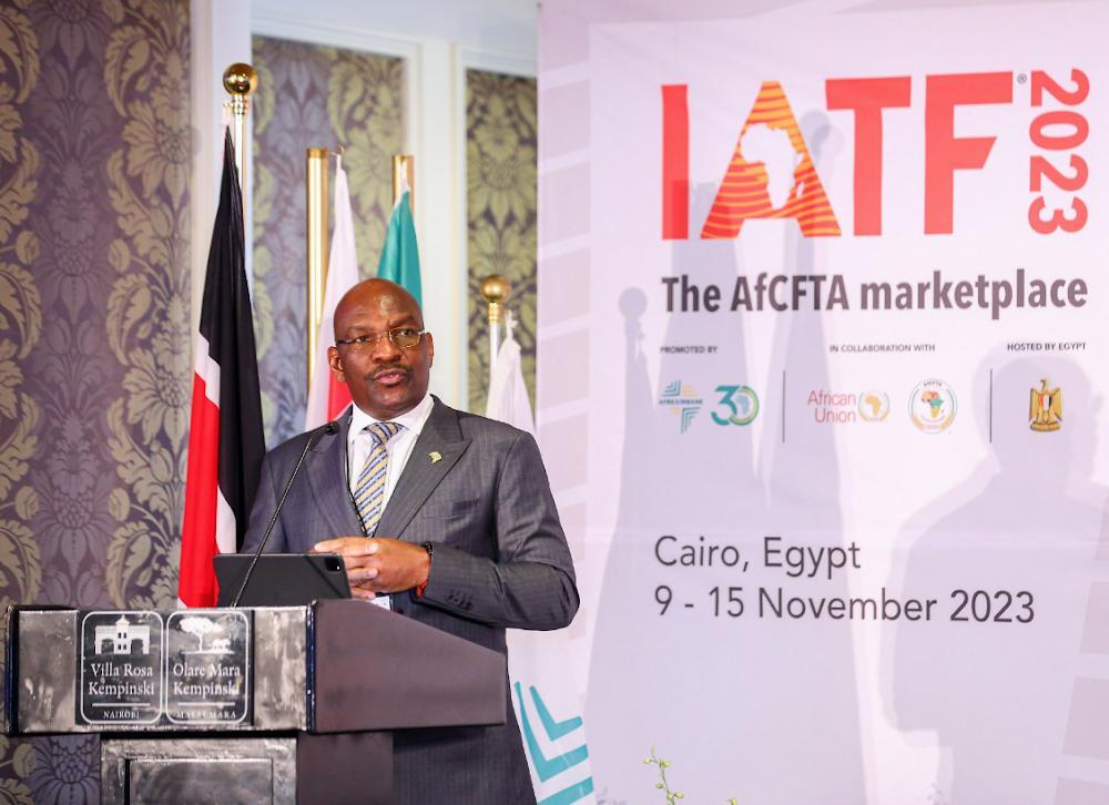 End raw material shipment, Africa told End raw material shipment, Africa told