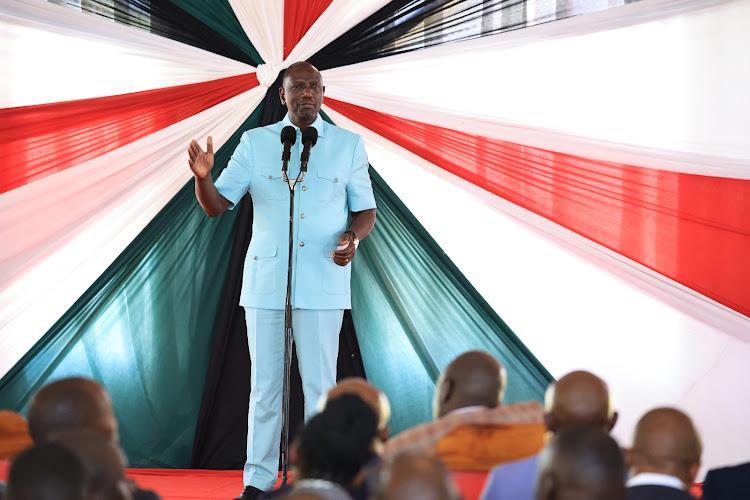 My tough talk on graft should not be viewed as threats - Ruto My tough talk on graft should not be viewed as threats - Ruto