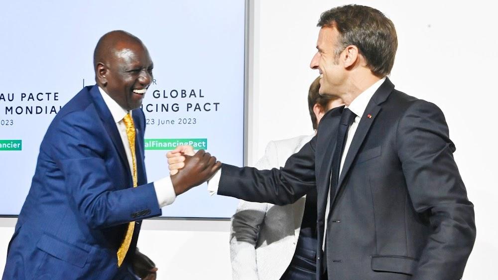 Macron commends Ruto on climate initiatives ahead of Nairobi summit Macron commends Ruto on climate initiatives ahead of Nairobi summit