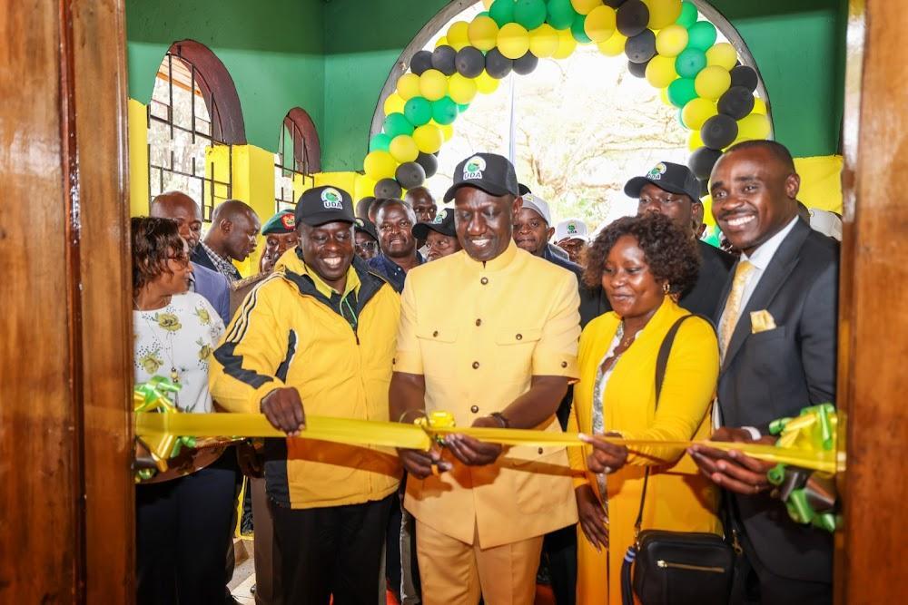 Ruto opens UDA offices in Nyeri, announces polls in December Ruto opens UDA offices in Nyeri, announces polls in December