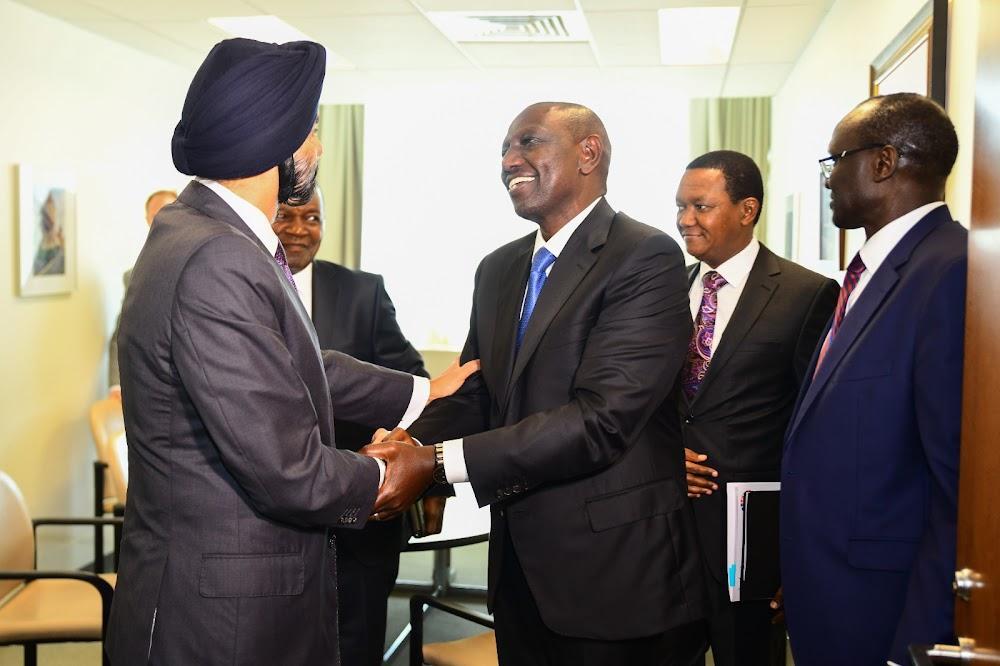 Ruto holds talks with World Bank President Ajay Banga Ruto holds talks with World Bank President Ajay Banga