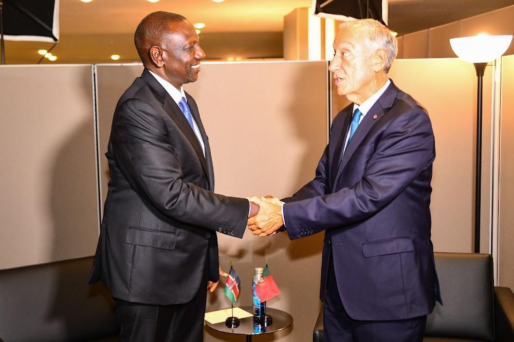 Ruto holds talks with Portugal President Marcelo Rebelo de Sousa Ruto holds talks with Portugal President Marcelo Rebelo de Sousa