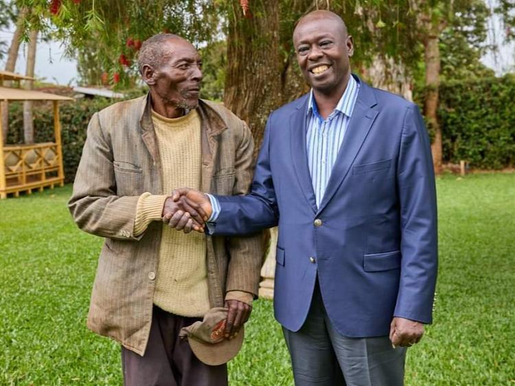 Gachagua meets old friend he's kept touch with for 18 years Gachagua meets old friend he's kept touch with for 18 years