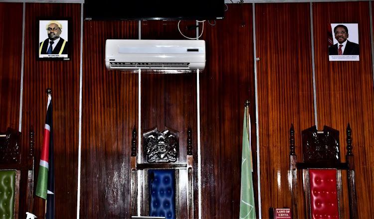President Ruto's portrait removed from Siaya county assembly chambers President Ruto's portrait removed from Siaya county assembly chambers