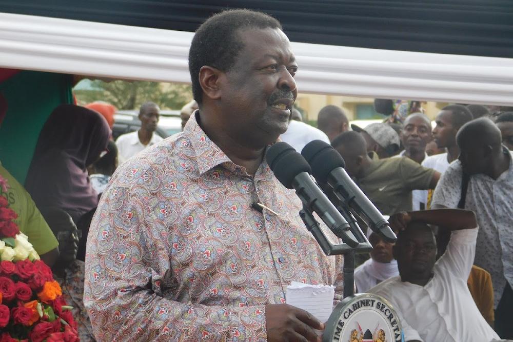 Mudavadi calls for concerted efforts to fight drug abuse Mudavadi calls for concerted efforts to fight drug abuse