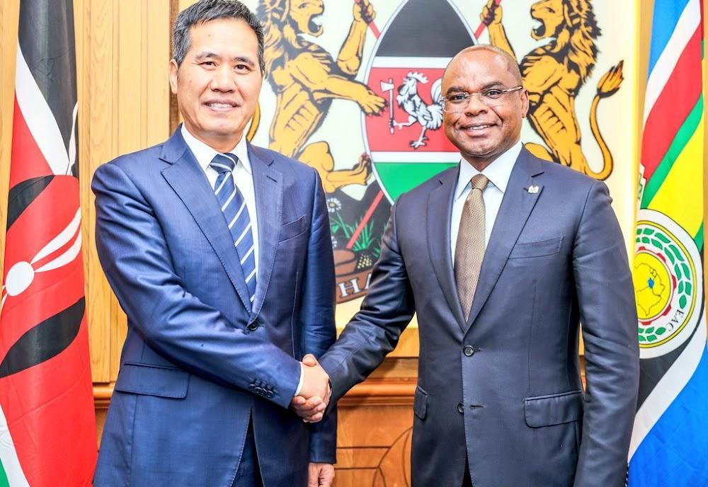 Trade tops agenda as Kingi meets Chinese Ambassador to Kenya Trade tops agenda as Kingi meets Chinese Ambassador to Kenya