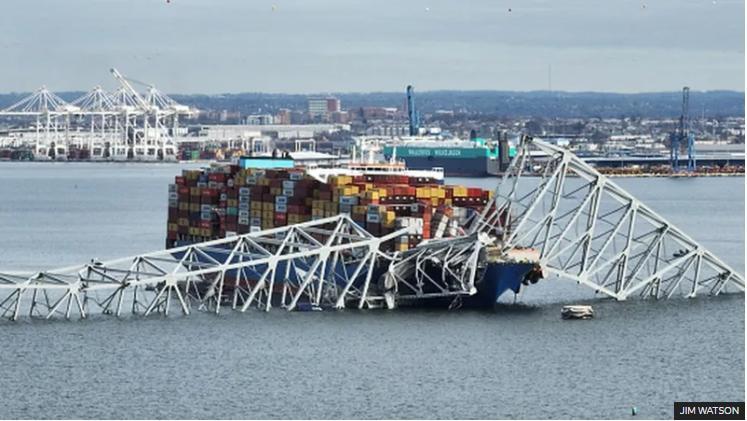 Ship that hit Baltimore bridge on the move again Ship that hit Baltimore bridge on the move again