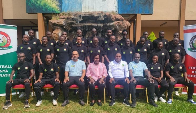 25 coaches embark on CAF 'B' course in Nairobi - kenya