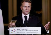 French President Emmanuel Macron addresses delegations at 19th Francophone Summit French President Emmanuel Macron addresses delegations at 19th Francophone Summit