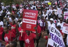 Police in Kenya hurl teargas at protesters against gender-based violence Police in Kenya hurl teargas at protesters against gender-based violence