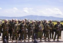 UN and Haitian Officials Commemorate Kenyan Police Arrival UN and Haitian Officials Commemorate Kenyan Police Arrival