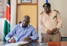 Murkomen Pledges Crackdown on Smuggling in Siaya Murkomen Pledges Crackdown on Smuggling in Siaya