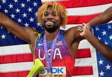 Lyles Defends 200m Title Amid Track and Field Drama Lyles Defends 200m Title Amid Track and Field Drama