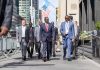 Ruto takes a walk on the streets of New York Ruto takes a walk on the streets of New York