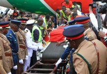 Raila Odinga’s Body Arrival at JKIA Draws Thousands Raila Odinga's Body Arrival at JKIA Draws Thousands