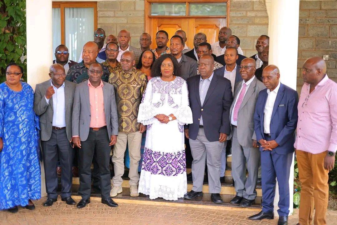 Matiang’i Leads Gusii Leaders to Condole with Raila Family Matiang’i Leads Gusii Leaders to Condole with Raila Family