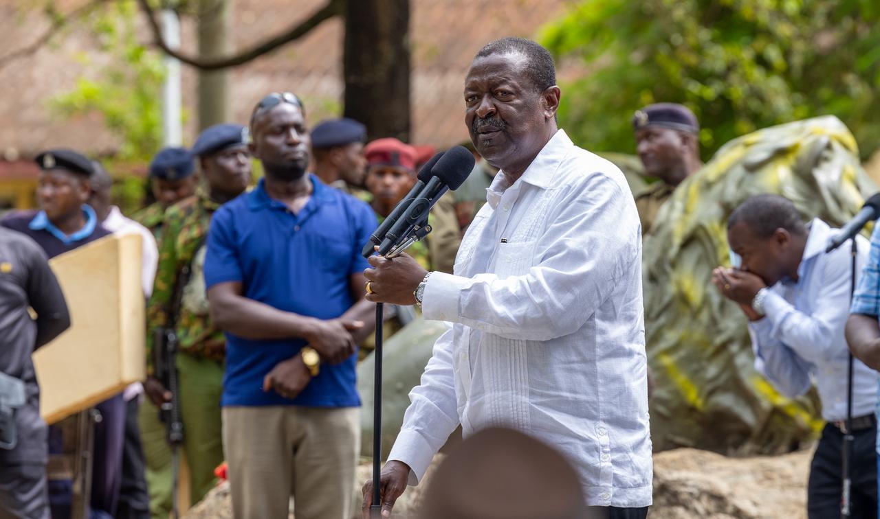 Mudavadi Leads Western Leaders in Tribute to Raila Mudavadi Leads Western Leaders in Tribute to Raila