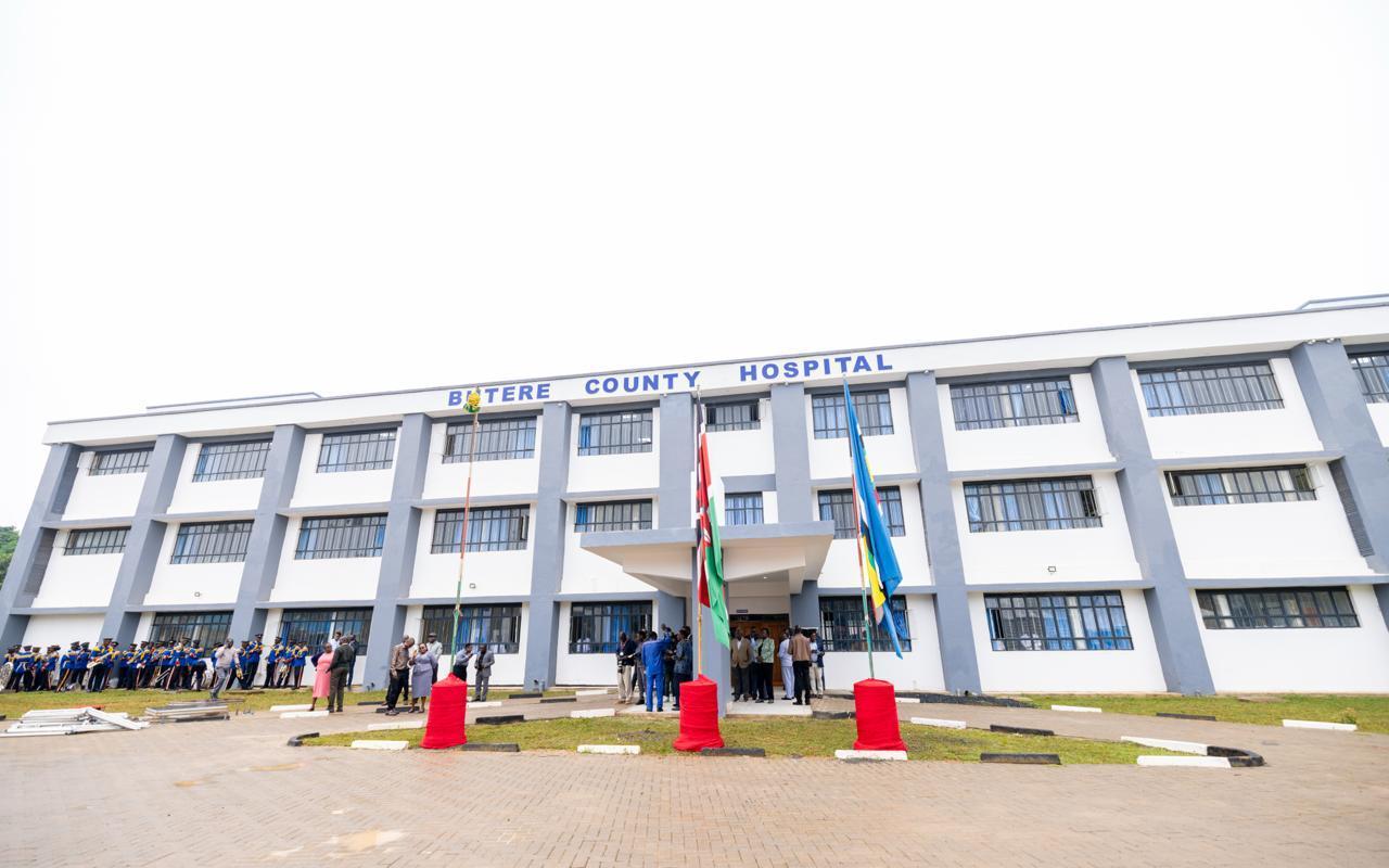 Ruto officially opens Butere Level 4 Hospital Ruto officially opens Butere Level 4 Hospital