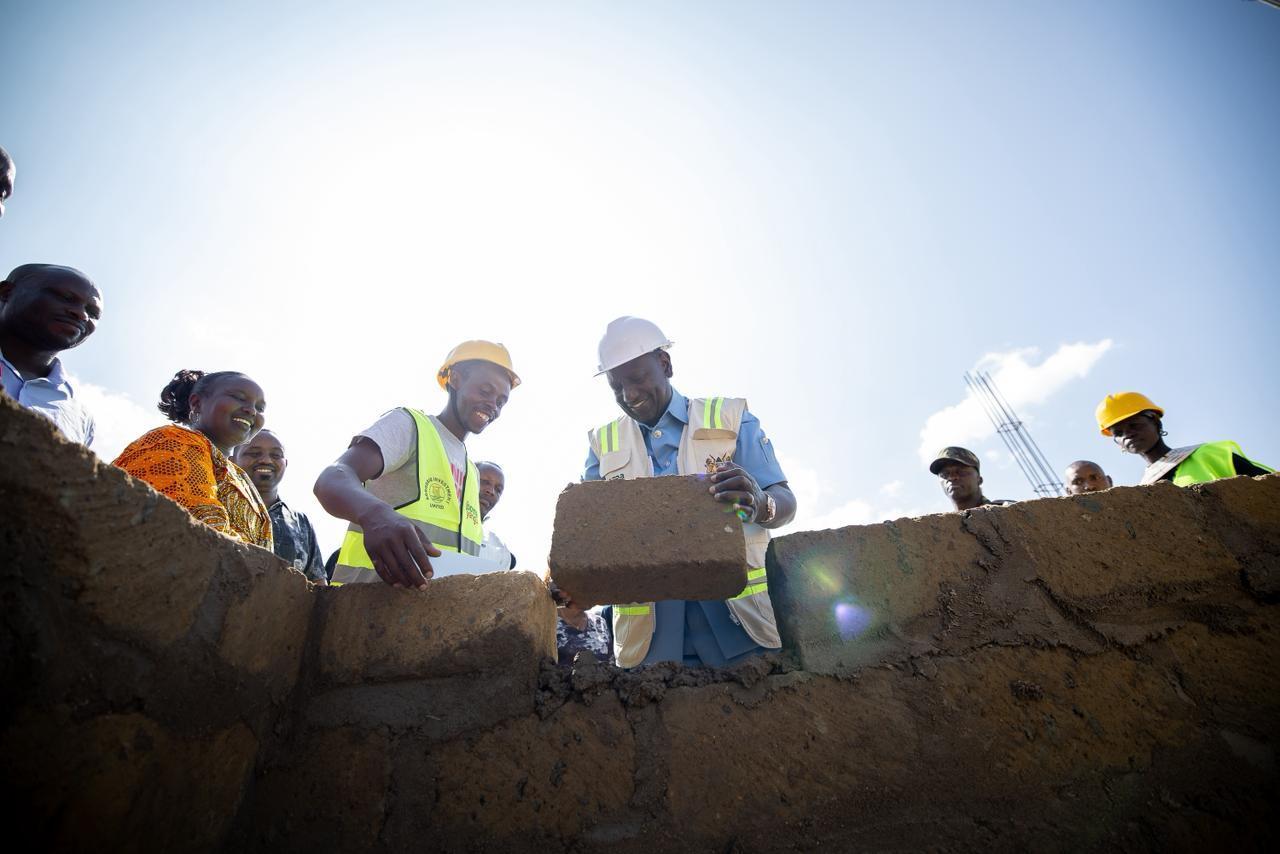 Ruto launches housing project in Samburu Ruto launches housing project in Samburu
