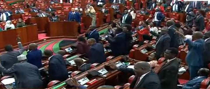 Ruto Forced to Halt Speech as Mps Break into Chants Ruto Forced to Halt Speech as Mps Break into Chants