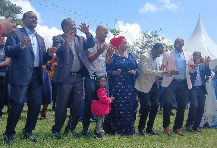 Kalonzo Attends Thanksgiving Prayers for Wiper MCA Winner Kalonzo Attends Thanksgiving Prayers for Wiper MCA Winner