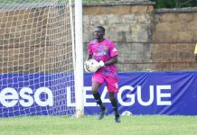 Tusker coach praises debutant goalkeeper Obiero Tusker coach praises debutant goalkeeper Obiero