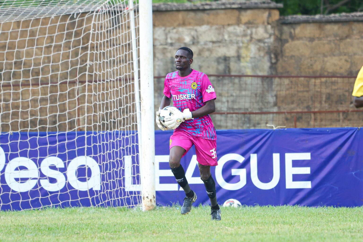 Tusker coach praises debutant goalkeeper Obiero Tusker coach praises debutant goalkeeper Obiero
