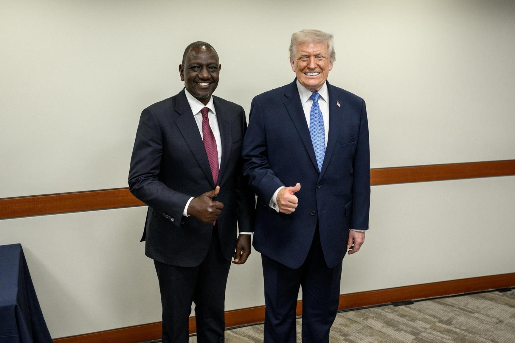 Ruto Hails Historic Talks with Trump, Unveils New Deals Ruto Hails Historic Talks with Trump, Unveils New Deals