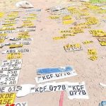 Police Recover Over 100 Vehicle Number Plates in Nairobi Police Recover Over 100 Vehicle Number Plates in Nairobi