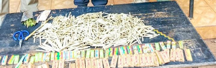 Police Arrest Suspect and Seize Bhang Worth Sh200,000 Police Arrest Suspect and Seize Bhang Worth Sh200,000