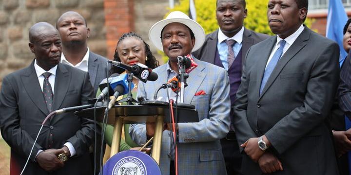 Wiper Accuses Ruto of Stealing Kalonzo's Projects Wiper Accuses Ruto of Stealing Kalonzo's Projects