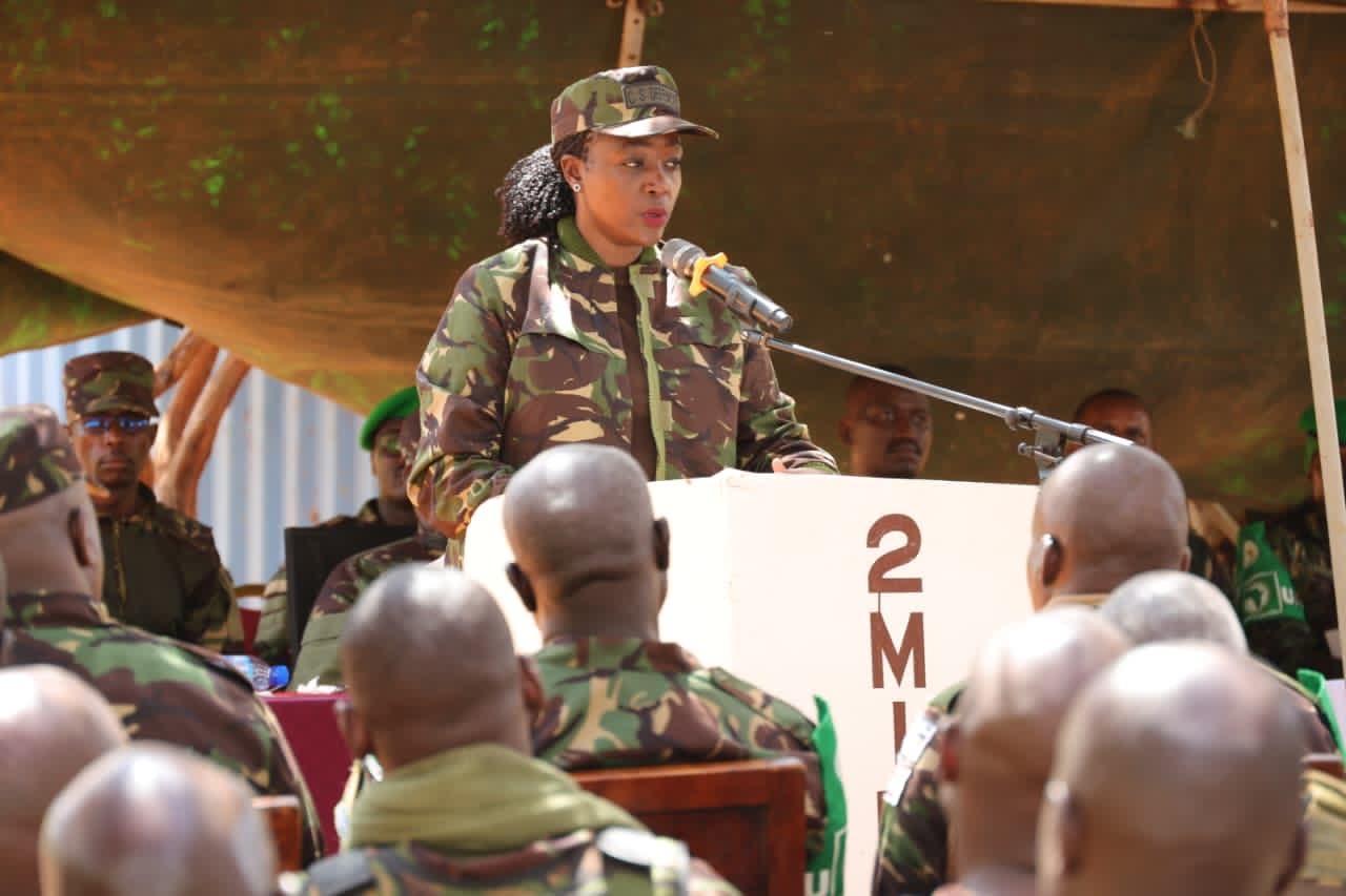 CS Tuya Lauds KDF Soldiers' Sacrifice in Somalia CS Tuya Lauds KDF Soldiers' Sacrifice in Somalia