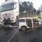 Five Killed in Probox and Trailer Collision on Highway Five Killed in Probox and Trailer Collision on Highway