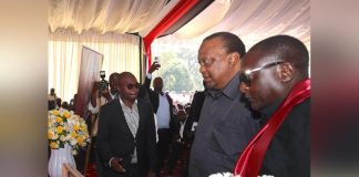 Uhuru Lectures Critics at Jirongo’s Funeral Uhuru Lectures Critics at Jirongo's Funeral