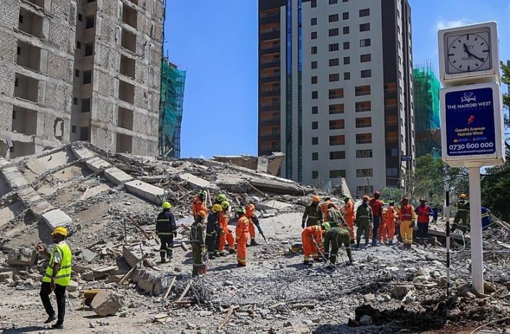 Four Trapped After Nairobi Building Collapse Rescue Ongoing Four Trapped After Nairobi Building Collapse Rescue Ongoing