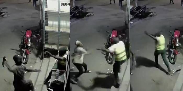DCI Arrests Suspect Assaulting Watchman With Panga in Viral Mombasa CCTV Footage DCI Arrests Suspect Assaulting Watchman With Panga in Viral Mombasa CCTV Footage