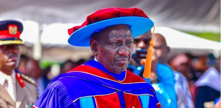 Ruto Urges Uzima Graduates to Rely on Faith Hard Work Ruto Urges Uzima Graduates to Rely on Faith Hard Work
