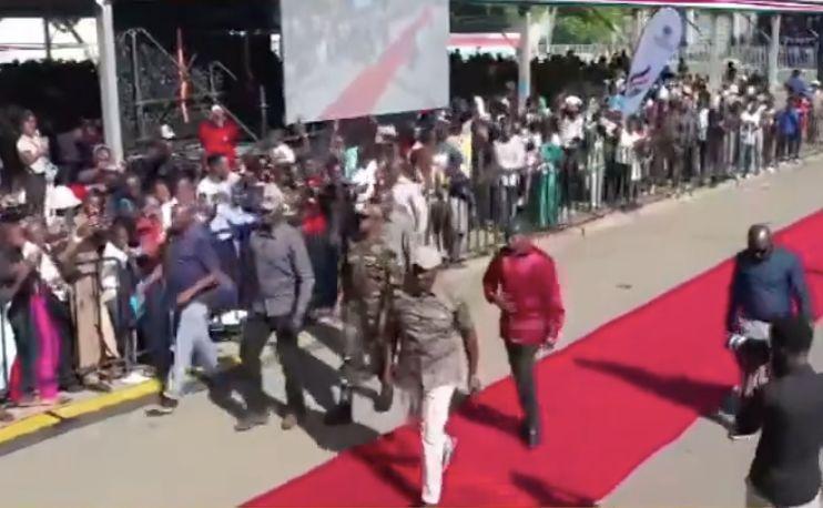 President Ruto, DP Kithure in Kisumu President Ruto, DP Kithure in Kisumu