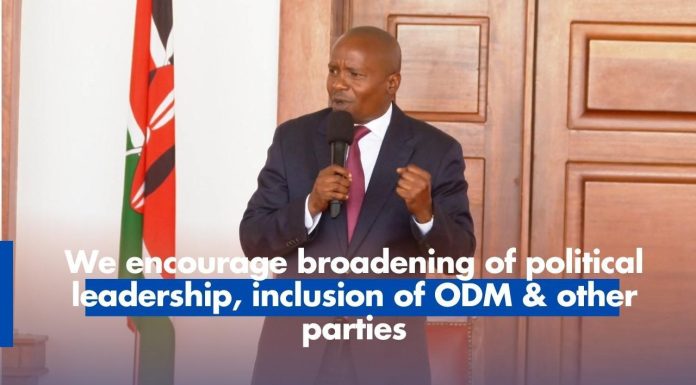 Broadening Political Leadership and Inclusion of ODM Broadening Political Leadership and Inclusion of ODM