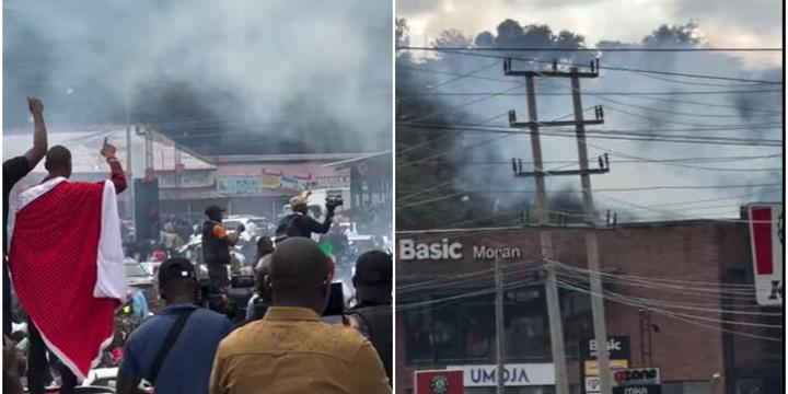 Sifuna's Linda Mwananchi Rally Disrupted by Teargas Sifuna's Linda Mwananchi Rally Disrupted by Teargas